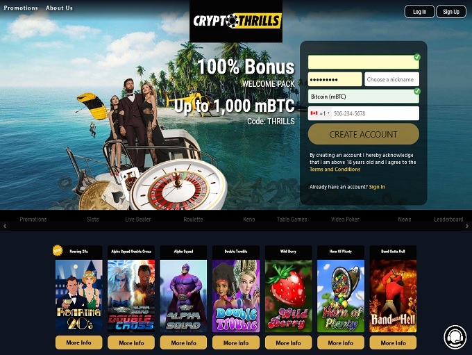 The best 100 % free Online no deposit online casino bonus canada casino games Zero Install, No Sign up
